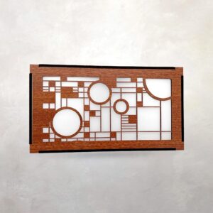 Arts & Crafts Doorbell Chime Cover | Coonley Playhouse | Frank Lloyd Wright | Architectural Design | Entryway | 9" x 5" x 2.25"