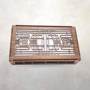 Arts & Crafts Doorbell Chime Cover | Robie House | Architectural Design | Entryway | Frank Lloyd Wright | 9" x 5" x 2.25"