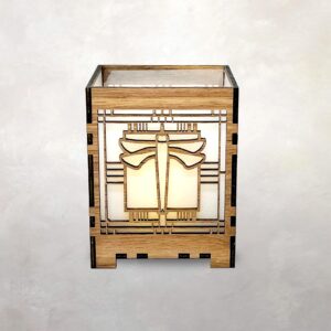 Craftsman Architectural Candle Lamp | Dragonfly | Greene and Greene | First Nations | Votive Holder | Tea Light