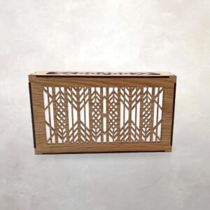 Prairie School Doorbell Chime Cover | Architectural Design | Entryway | 9" x 5" x 2.25"