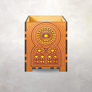 Catalan Architectural Candle Lamp | La Sagrada Familia | Spain | Late Gothic | Votive Holder | Tea Light