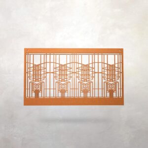 Frank Lloyd Wright Robie House Inspired Wall Hanging: Art & Crafts Decor
