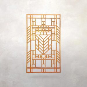 Prairie Style Wood Wall Hanging: Arts & Crafts Decor