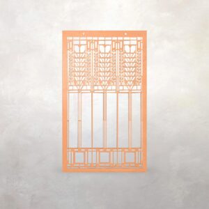 Frank Lloyd Wright Tree of Life Wood Wall Hanging - Mission Style